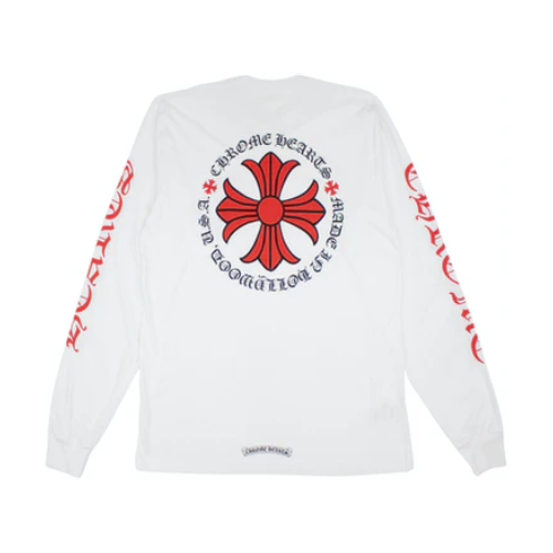 Chrome Hearts Made in Hollywood Plus Cross L S Sweatshirt